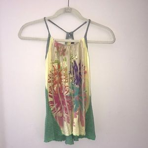 colorful tank top